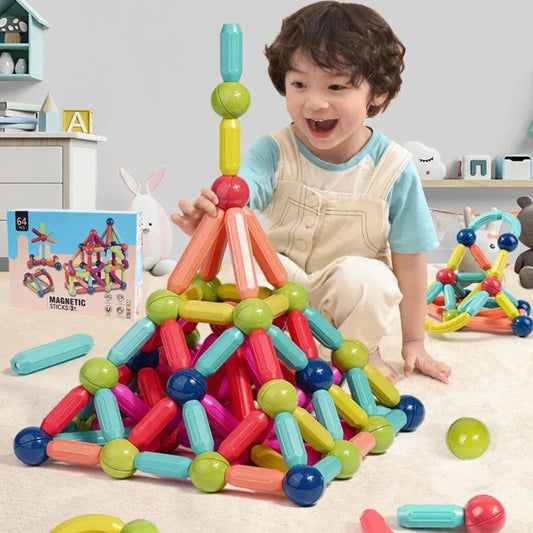 Magnetisches Spielzeug - 3D kreatives Konstruktionsspielzeug für Kinder