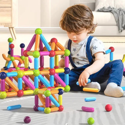 Magnetisches Spielzeug - 3D kreatives Konstruktionsspielzeug für Kinder