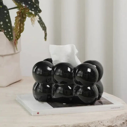 Marshmallow Tissue Box - Kompakte Form & verspieltes Design