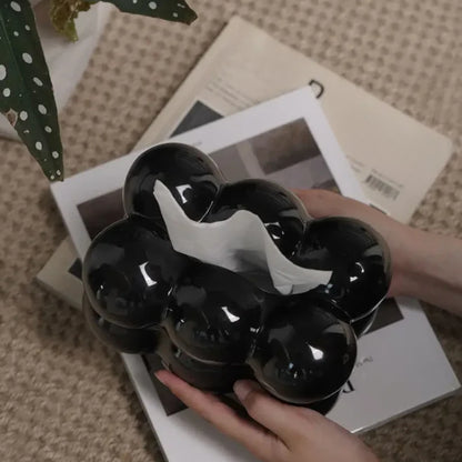 Marshmallow Tissue Box - Kompakte Form & verspieltes Design