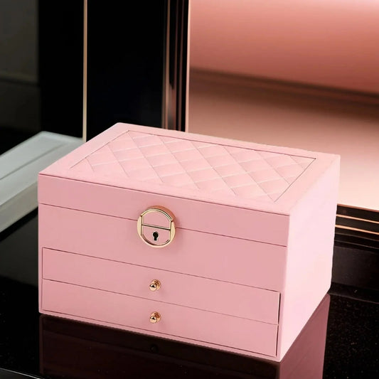 Mehrschichtiger Schmuck-Organizer - Funktionelle Aufbewahrungsbox