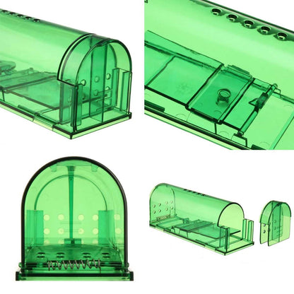 Menschlich Mausfalle 2er-Packung - berührungsloses Einfangen und Freilassen