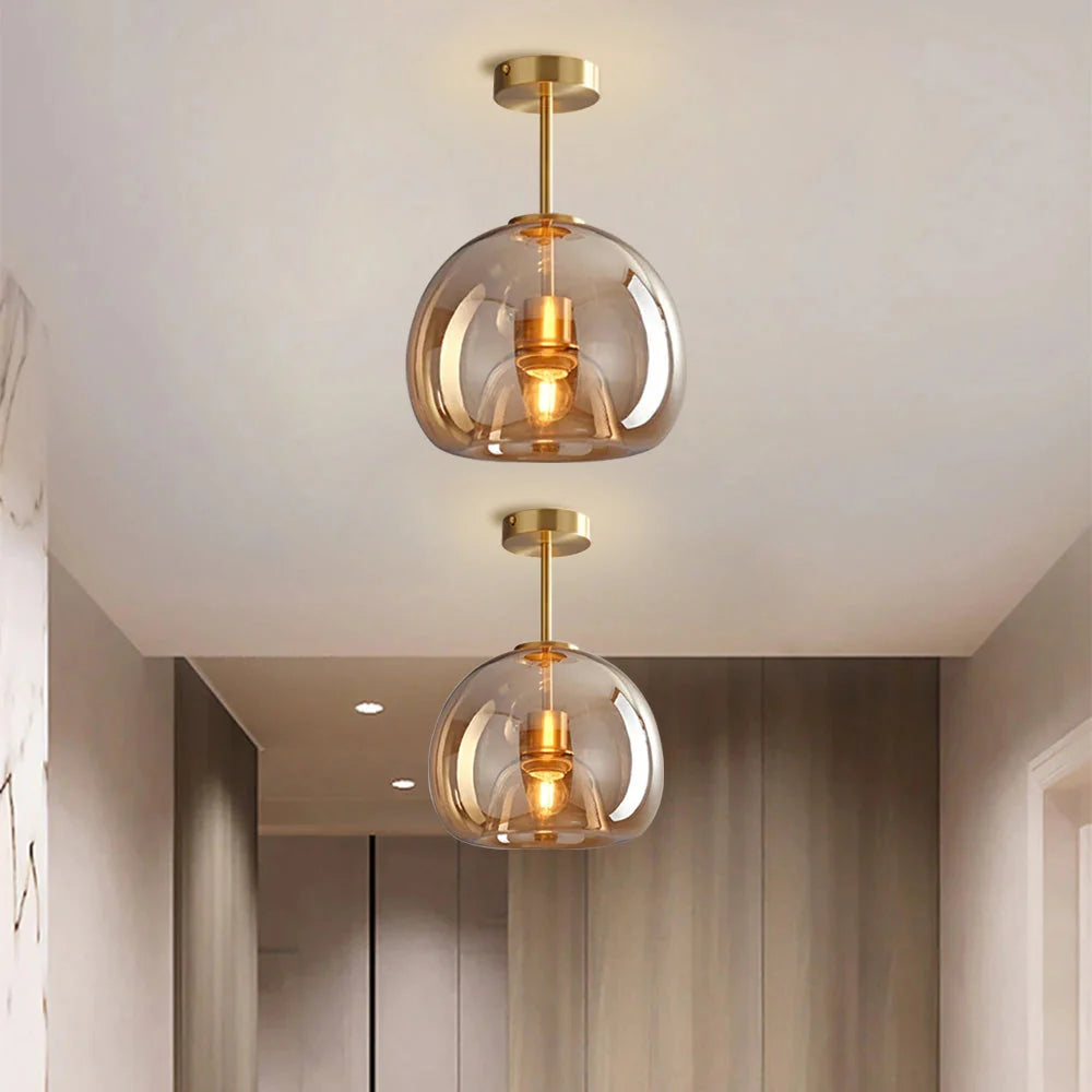 Moderne Pendelleuchte – Glasdesign mit Eleganter Oberfläche & Stilvoller Beleuchtung