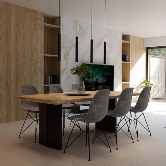 Moderne Hängende Zylinder-Pendelleuchte – LED-Leuchte