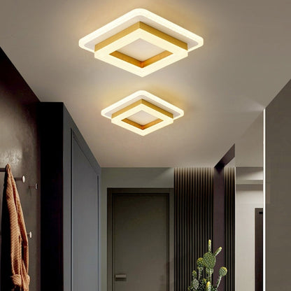 Moderne quadratische LED Deckenleuchte – Stilvolle Beleuchtung für Innenräume