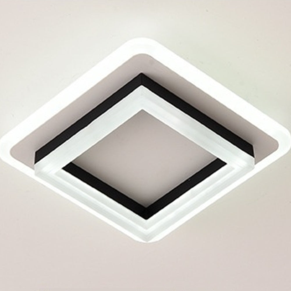 Moderne quadratische LED Deckenleuchte – Stilvolle Beleuchtung für Innenräume