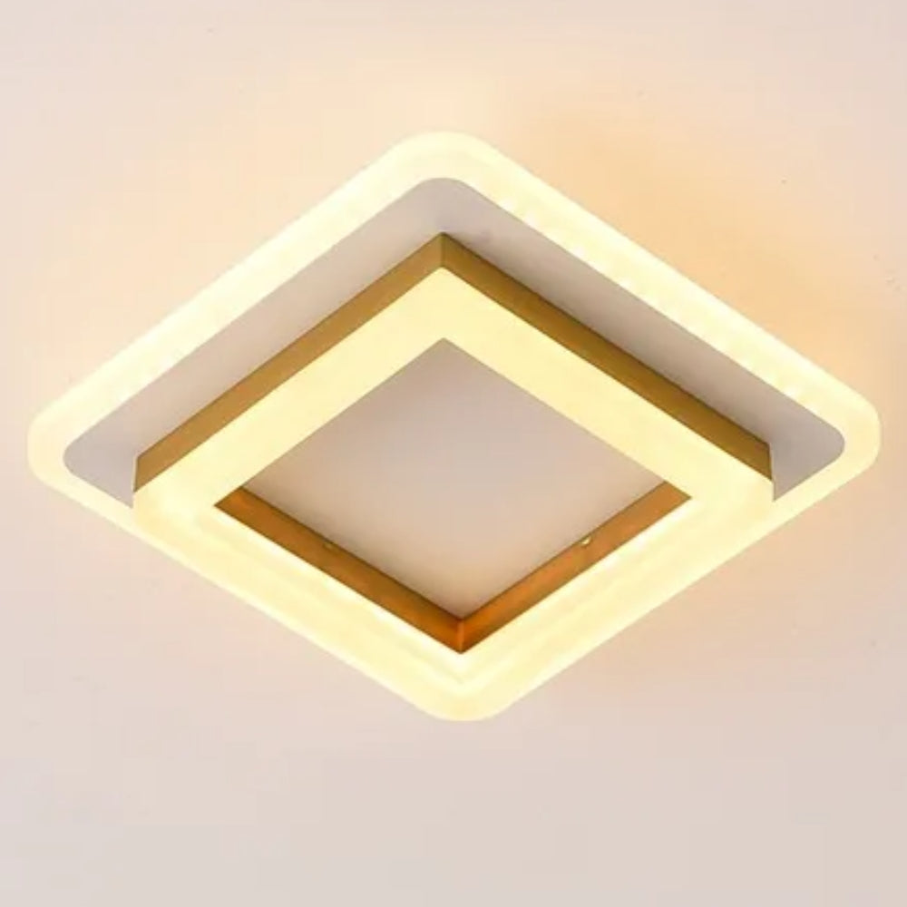 Moderne quadratische LED Deckenleuchte – Stilvolle Beleuchtung für Innenräume