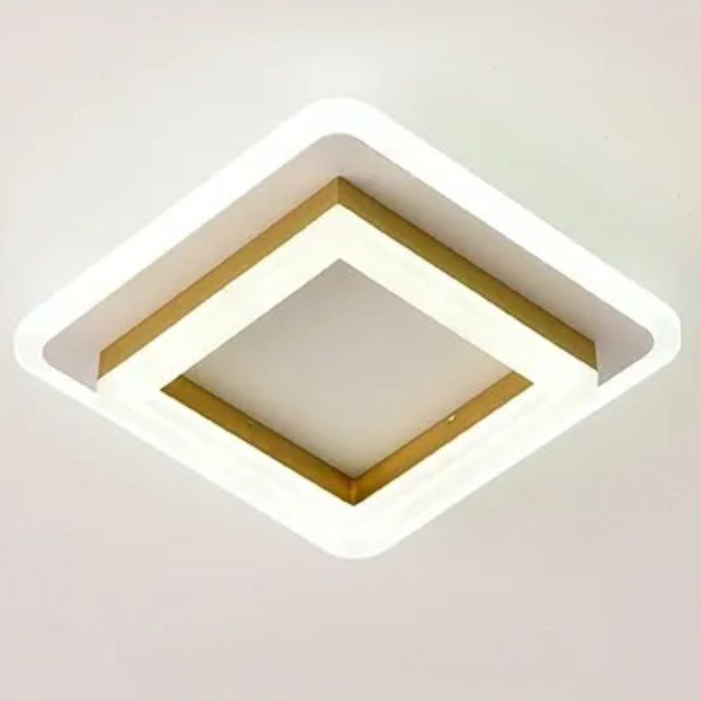 Moderne quadratische LED Deckenleuchte – Stilvolle Beleuchtung für Innenräume