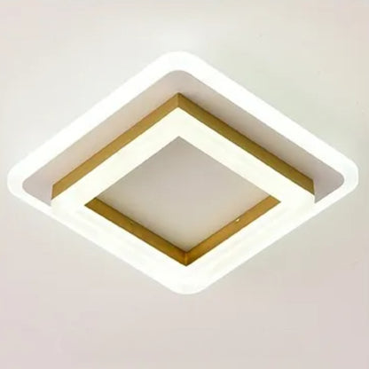 Moderne quadratische LED Deckenleuchte – Stilvolle Beleuchtung für Innenräume