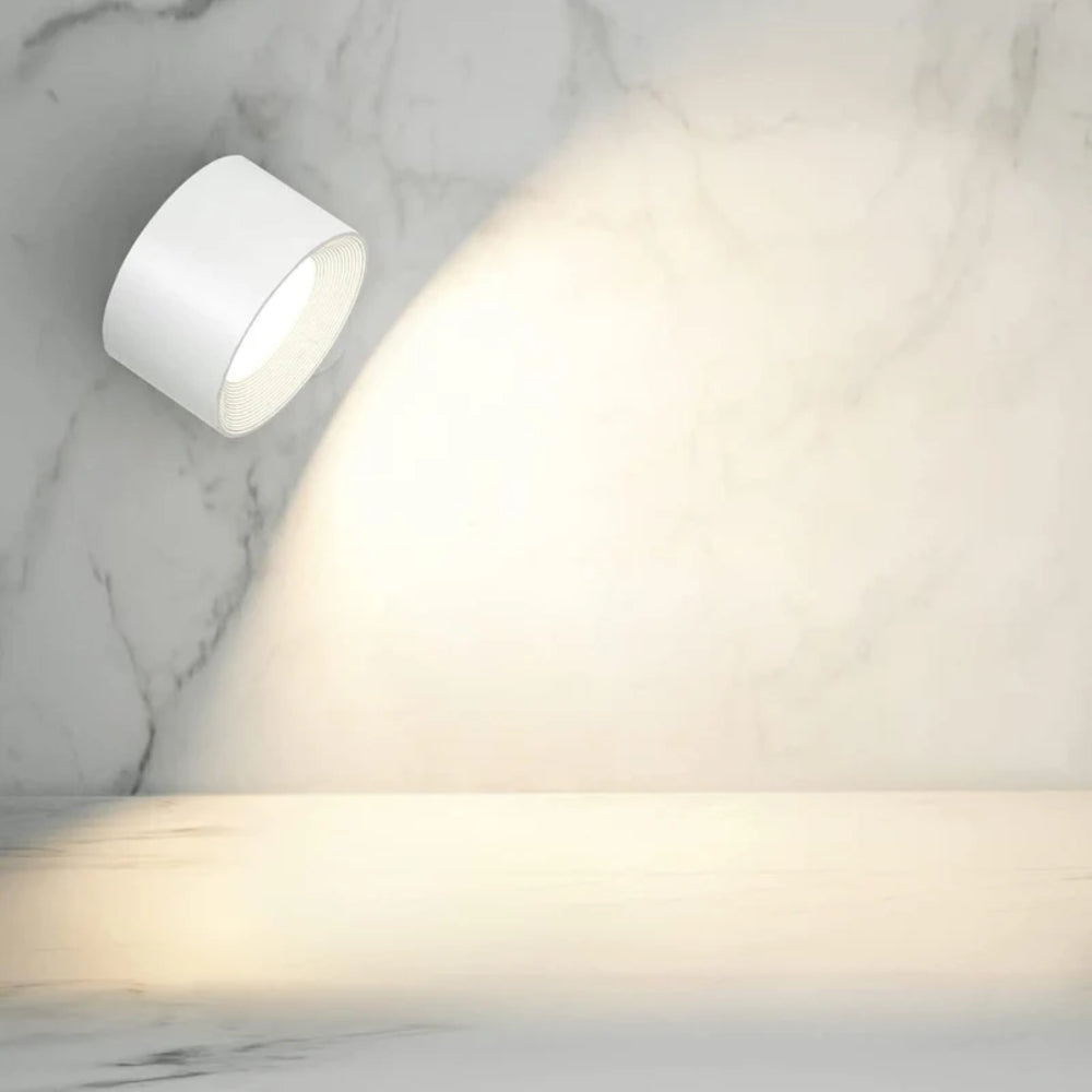 Moderne Spotlampe - Wand- oder Tischleuchte mit doppeltem Verwendungszweck