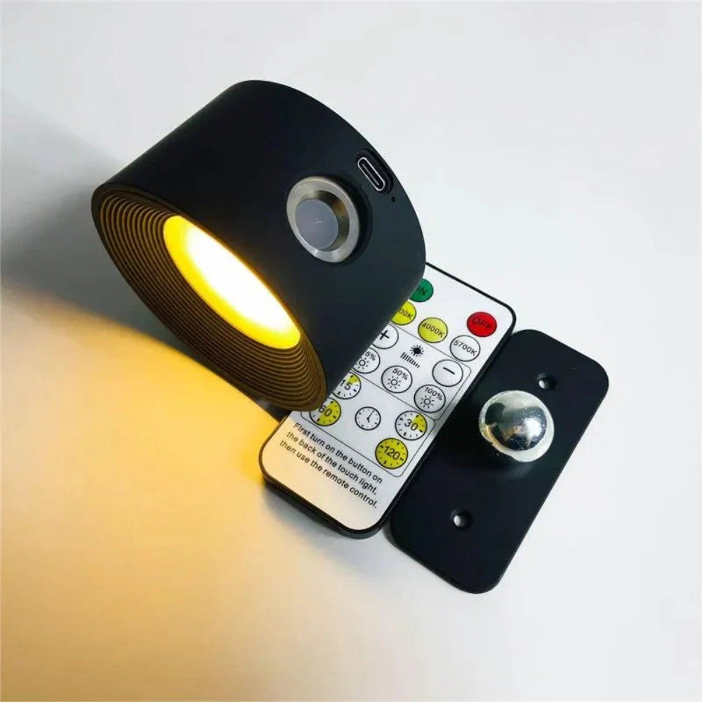 Moderne Spotlampe - Wand- oder Tischleuchte mit doppeltem Verwendungszweck