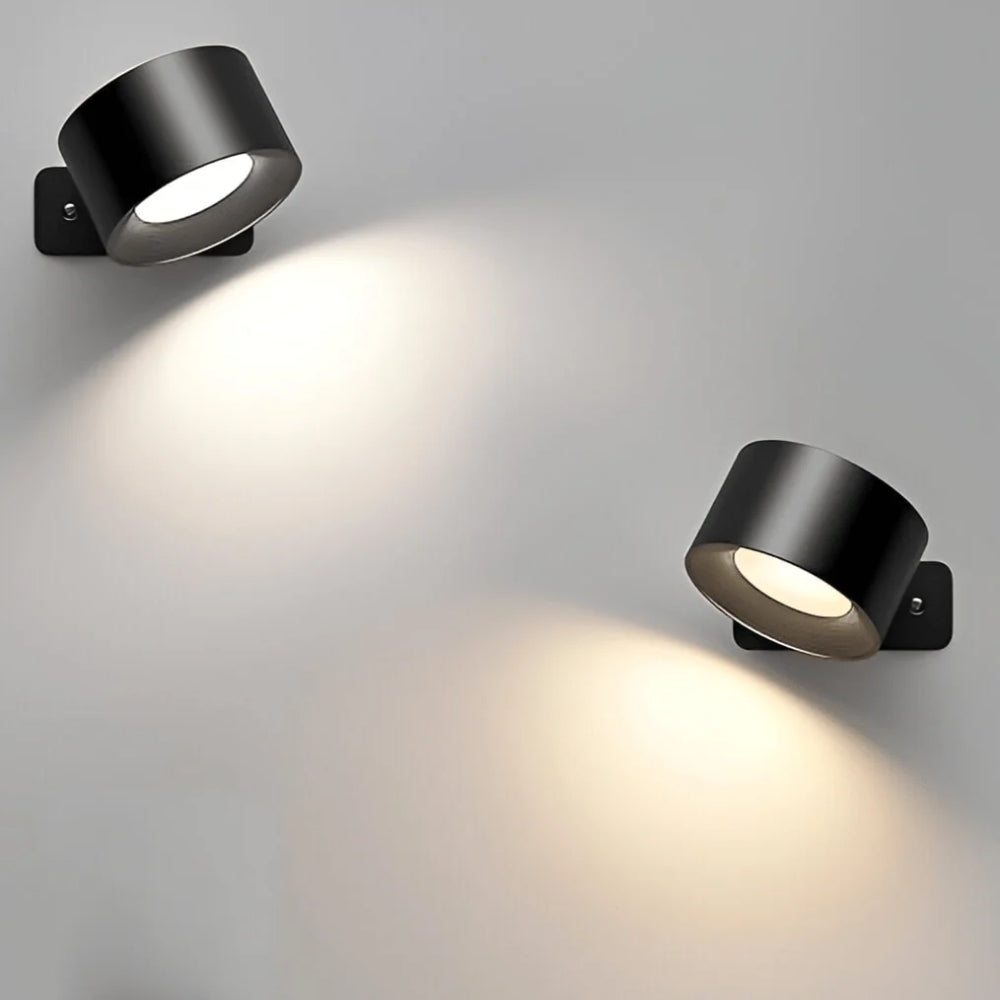 Moderne Spotlampe - Wand- oder Tischleuchte mit doppeltem Verwendungszweck