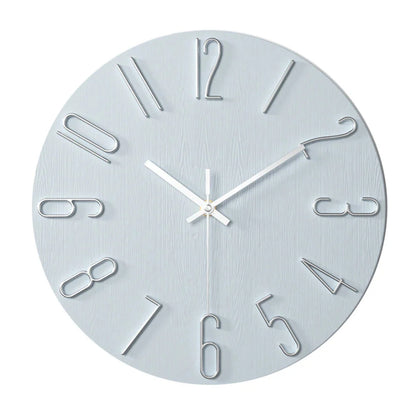 Moderne Wanduhr - geräuschloses Quarzwerk