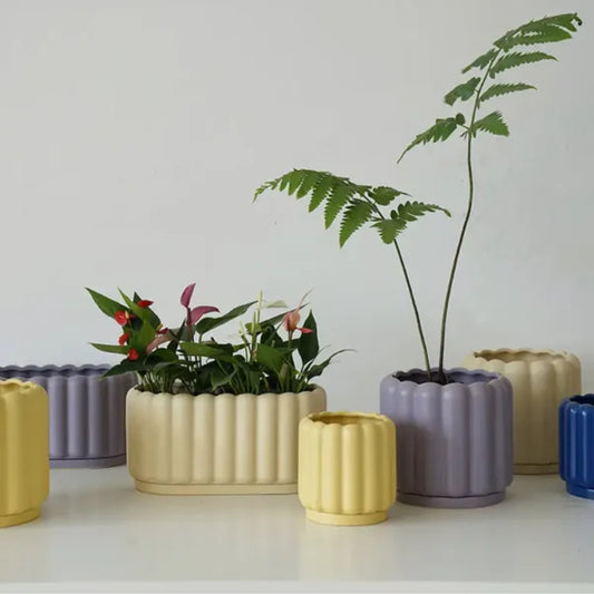 Moderner Blumentopf - Pflegeleichtes Design für müheloses Pflanzenstyling