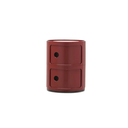 Modulare Lagereinheit - Kompakter Schrank mit 2 oder 3 Ebenen und Schiebetüren