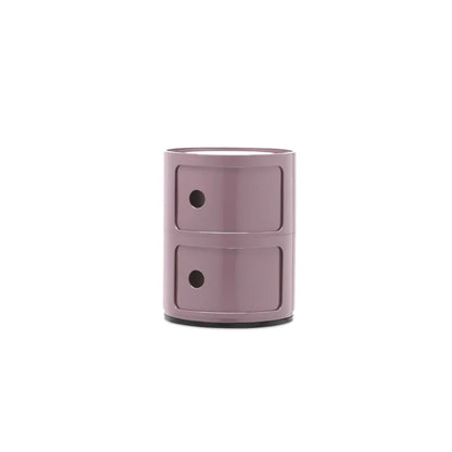 Modulare Lagereinheit - Kompakter Schrank mit 2 oder 3 Ebenen und Schiebetüren