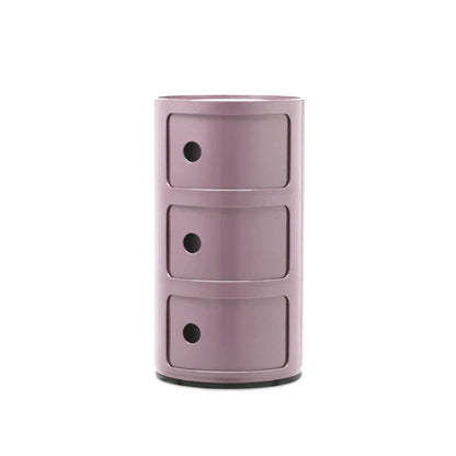 Modulare Lagereinheit - Kompakter Schrank mit 2 oder 3 Ebenen und Schiebetüren