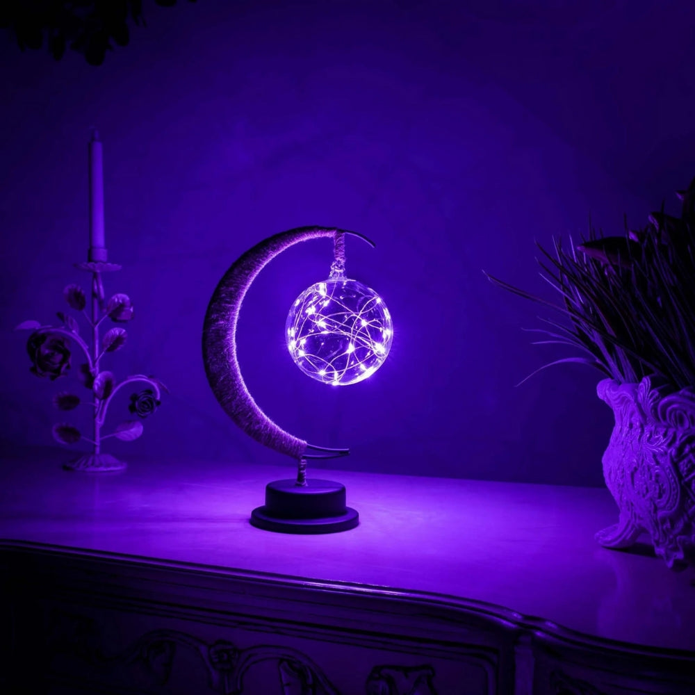 Mond-Wiederaufladbare Tischlampe – Himmlisches Sanftes Leuchten
