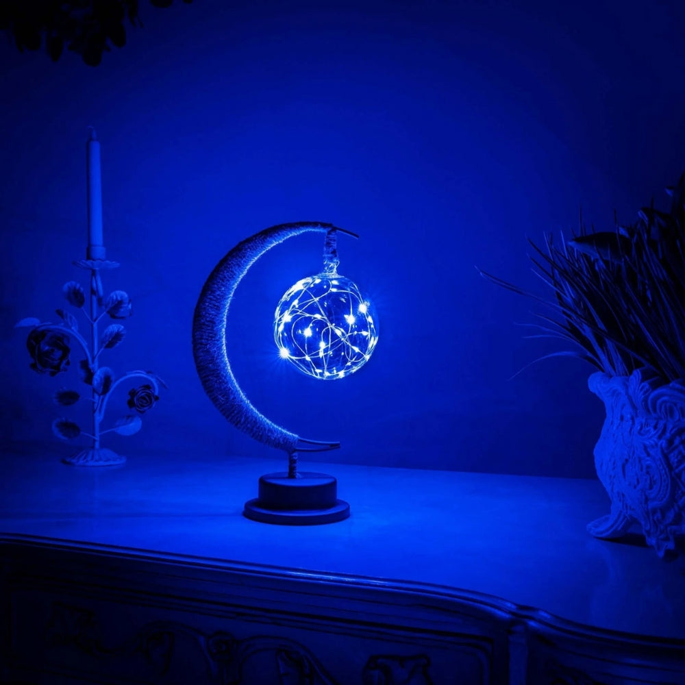 Mond-Wiederaufladbare Tischlampe – Himmlisches Sanftes Leuchten
