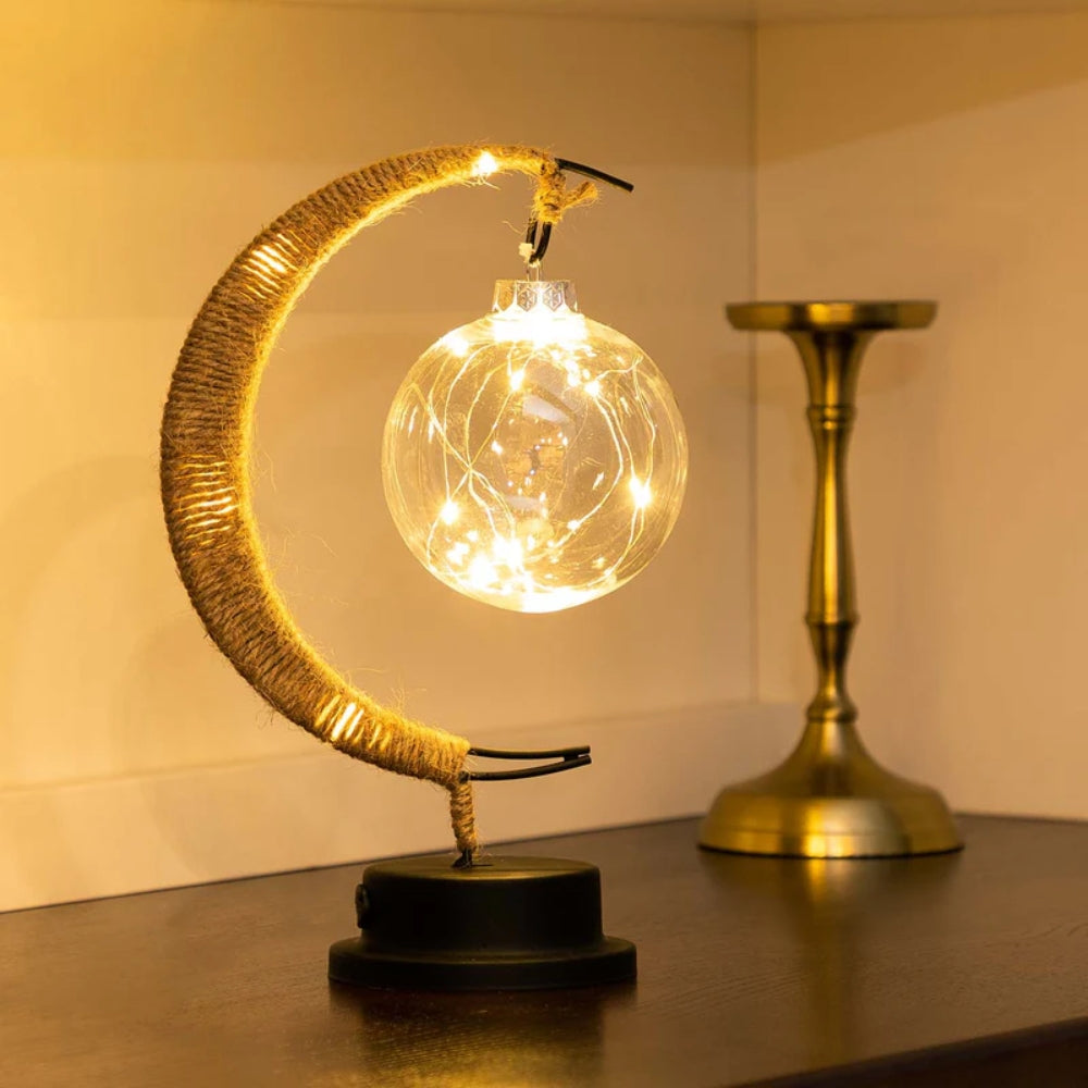 Mond-Wiederaufladbare Tischlampe – Himmlisches Sanftes Leuchten