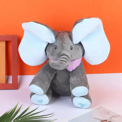 Musikalischer Baby-Aktivitätsplüsch - Peek-A-Boo Elefant für Babies