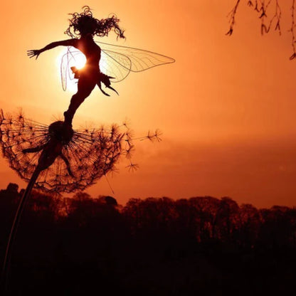 Mystische tanzende Geisterfee - Dekorative Figur für den Garten