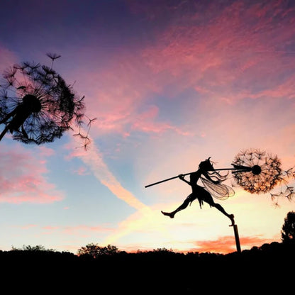 Mystische tanzende Geisterfee - Dekorative Figur für den Garten