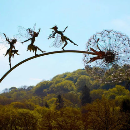 Mystische tanzende Geisterfee - Dekorative Figur für den Garten