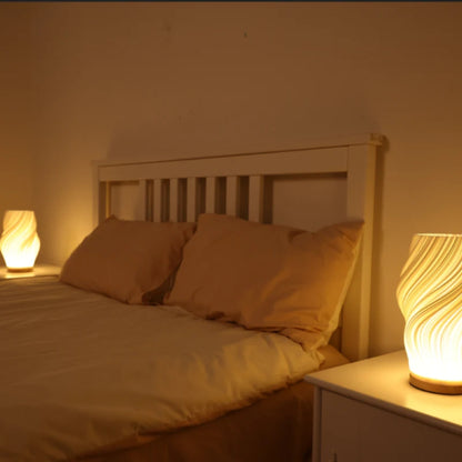 Nachtisch-Tischlampe - Sanfte Ambientebeleuchtung fürs Schlafzimmer