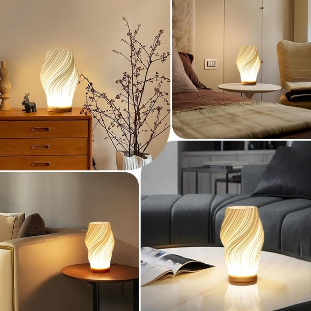 Nachtisch-Tischlampe - Sanfte Ambientebeleuchtung fürs Schlafzimmer