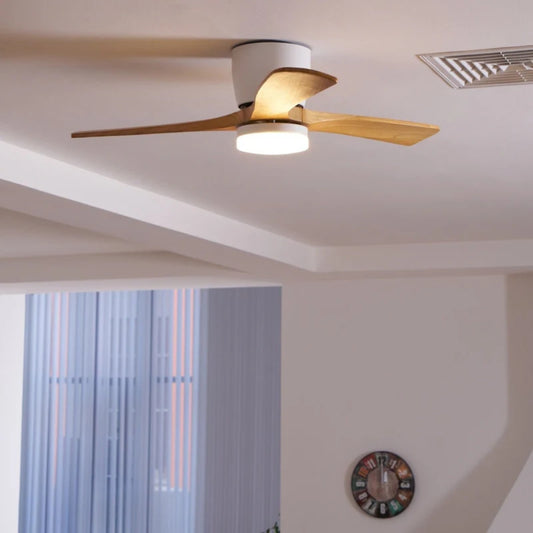 Nordische Deckenleuchte mit Ventilator – Minimalistisches Design & Effiziente LED-Beleuchtung