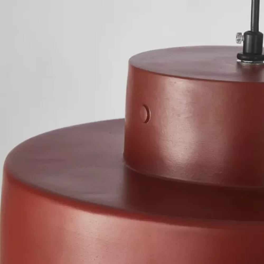 Nordische Hängelampe - Handgefertigte Zylinderbeleuchtung für Esszimmer und Schlafzimmer