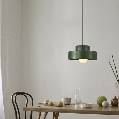 Nordische Hängelampe - Handgefertigte Zylinderbeleuchtung für Esszimmer und Schlafzimmer