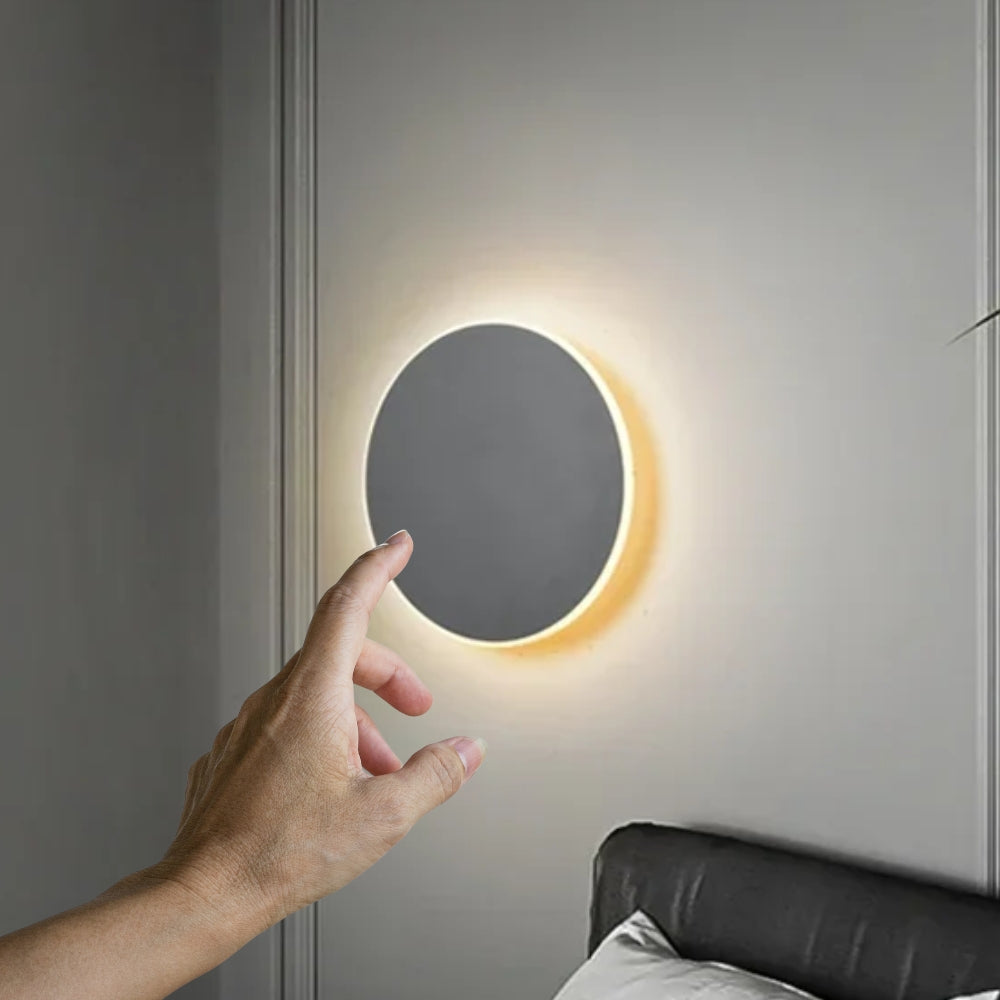 Nordische LED-Wandleuchte – Bewegungssensor und Warmes Umgebungslicht