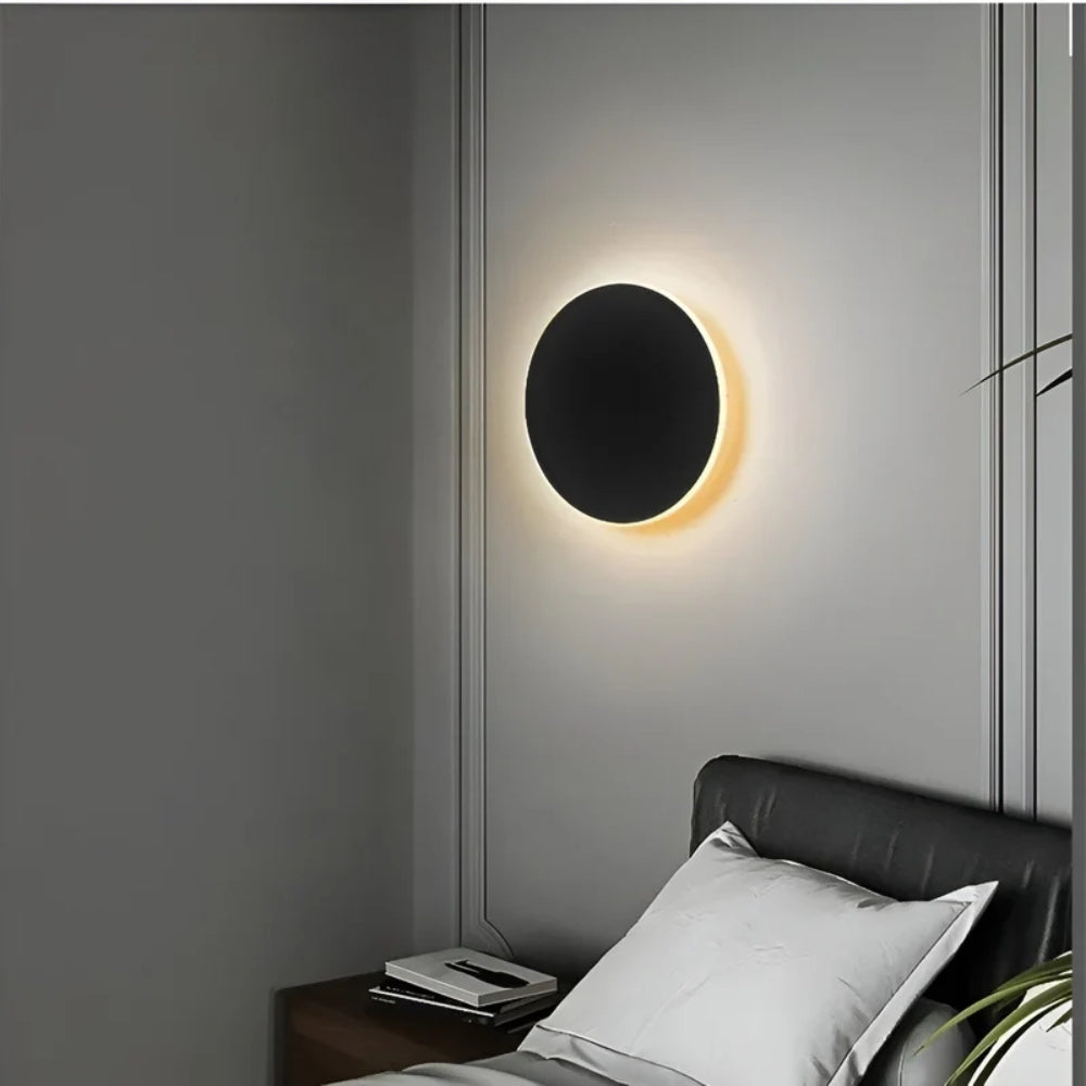 Nordische LED-Wandleuchte – Bewegungssensor und Warmes Umgebungslicht