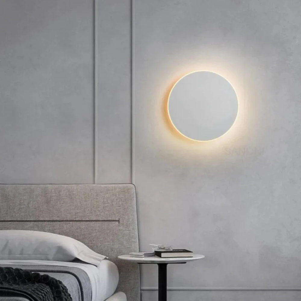 Nordische LED-Wandleuchte – Bewegungssensor und Warmes Umgebungslicht