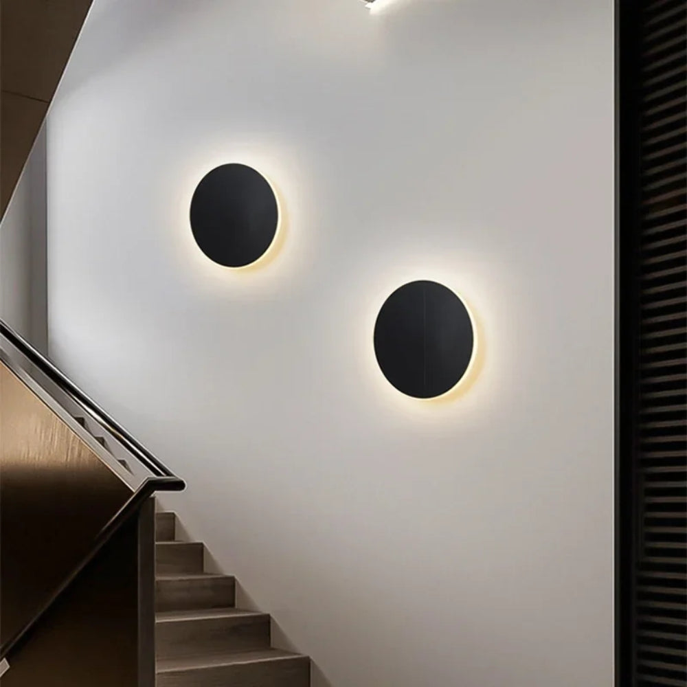 Nordische LED-Wandleuchte – Bewegungssensor und Warmes Umgebungslicht