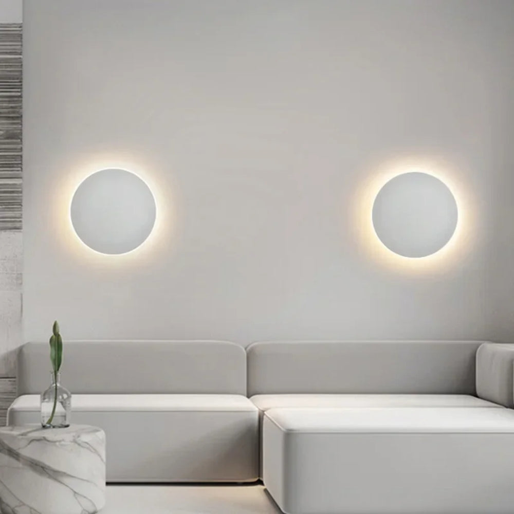 Nordische LED-Wandleuchte – Bewegungssensor und Warmes Umgebungslicht