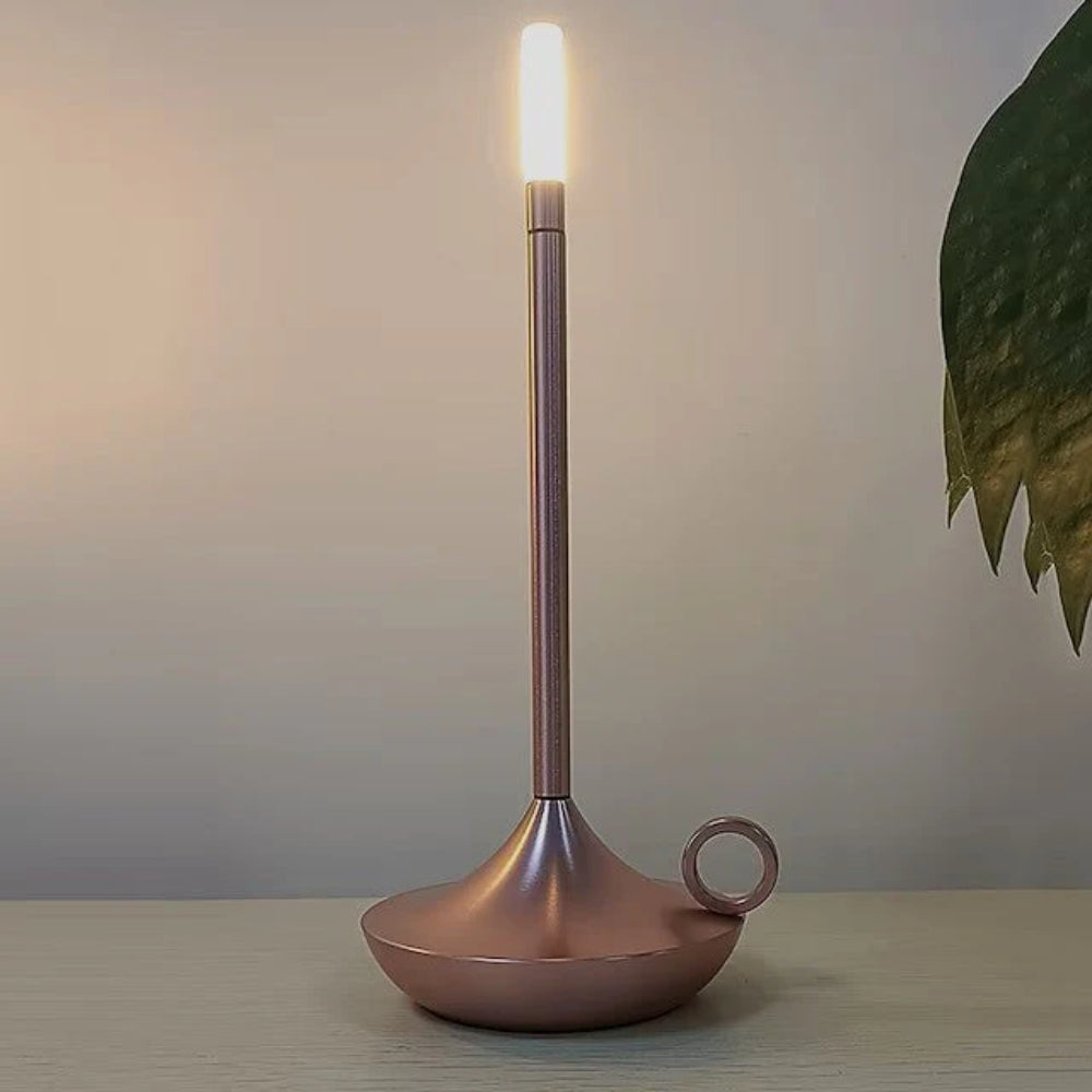 Nordische Tischlampe – Tragbar und Für Innen und Außen geeignet
