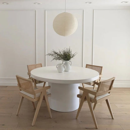 Pendelleuchte im japanischen Stil - dimmbare und verstellbare Hängelampe