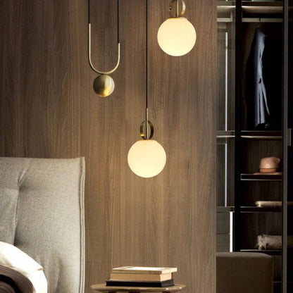 Pendelleuchte mit verstellbarem Flaschenzug - Licht im Stil der Jahrhundertmitte