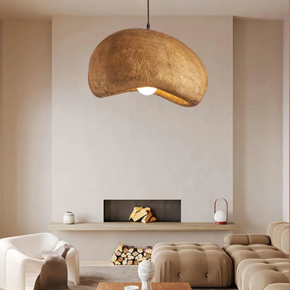 Wabi-Sabi Schwimmend Pendelleuchte - von Wolken inspirierte Form der Beleuchtung