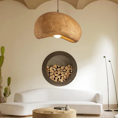 Wabi-Sabi Schwimmend Pendelleuchte - von Wolken inspirierte Form der Beleuchtung