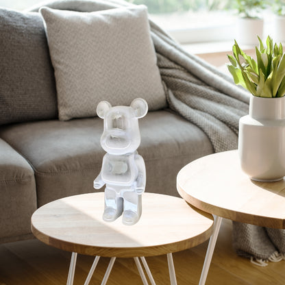 Perlglanz-Bärenfigur - Dekofigur mit Münzschlitz