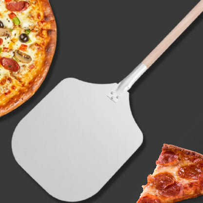 Einfache Pizzaschaufel - Backwerkzeug mit abnehmbarem Stiel
