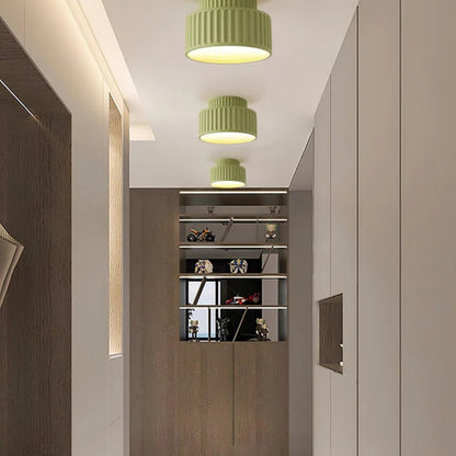 Plissierte Deckenleuchte - Retro-inspirierte Lampe für jeden Raum