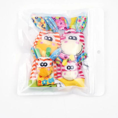 Rasselsocken und -armbänder - Frühes Bewegen und Lernen für Babys