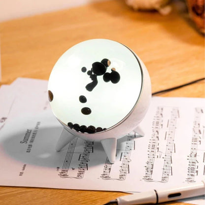 Reaktives visuelles Audiodisplay - impulsempfindliche Sphäre