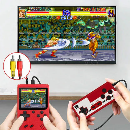 Handheld-Retro-Spielkonsole - 400 vorinstallierte Spiele mit TV-Ausgang