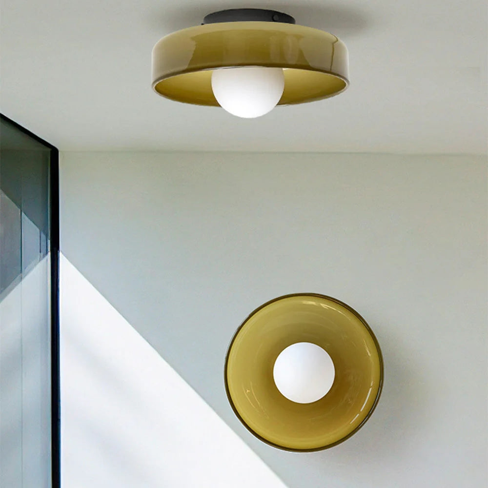 Kompakte LED-Deckenleuchte – Schlichtes Erscheinungsbild